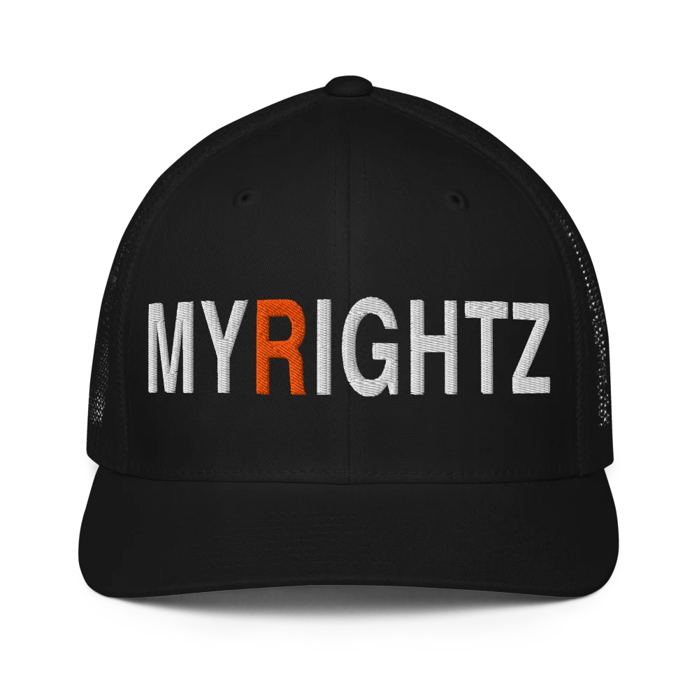MyRightz Name Closed-back trucker cap