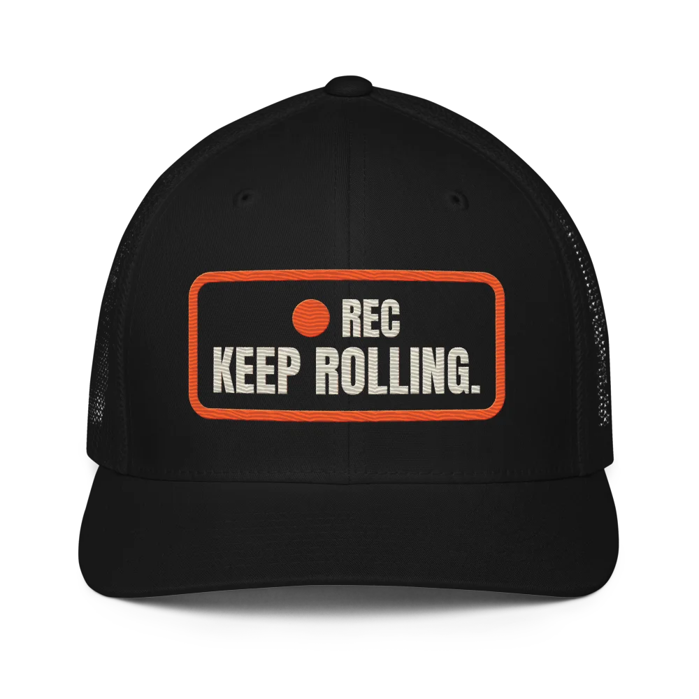 Keep Rolling Closed-back trucker cap