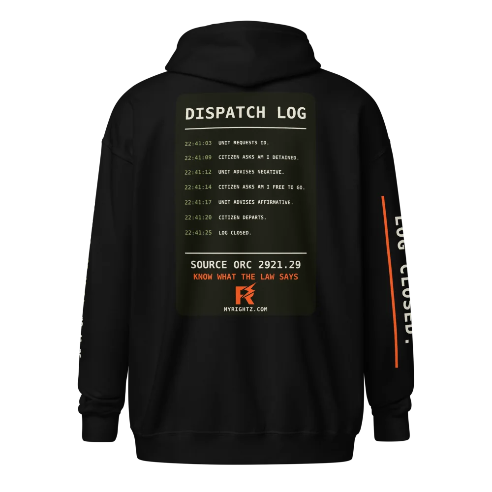 Dispatch zip hoodie