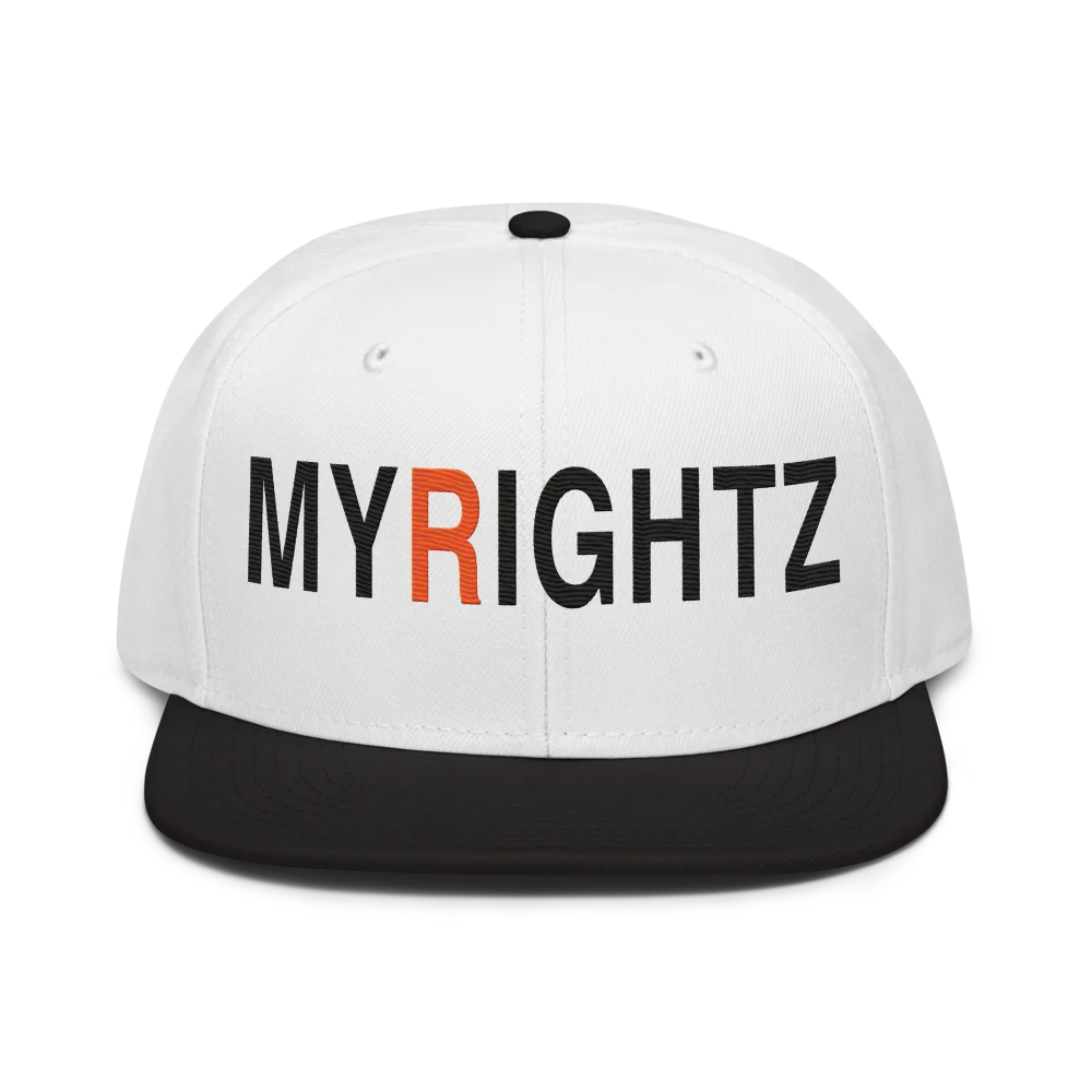 MyRightz Logo Snapback Hat