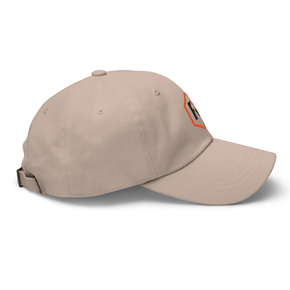 MyRightz Logo Dad hat, Stone, picture 2 of 6