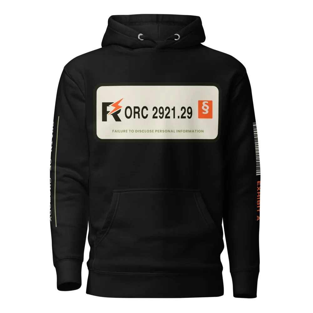 ORC Hoodie, Black, picture 5 of 8