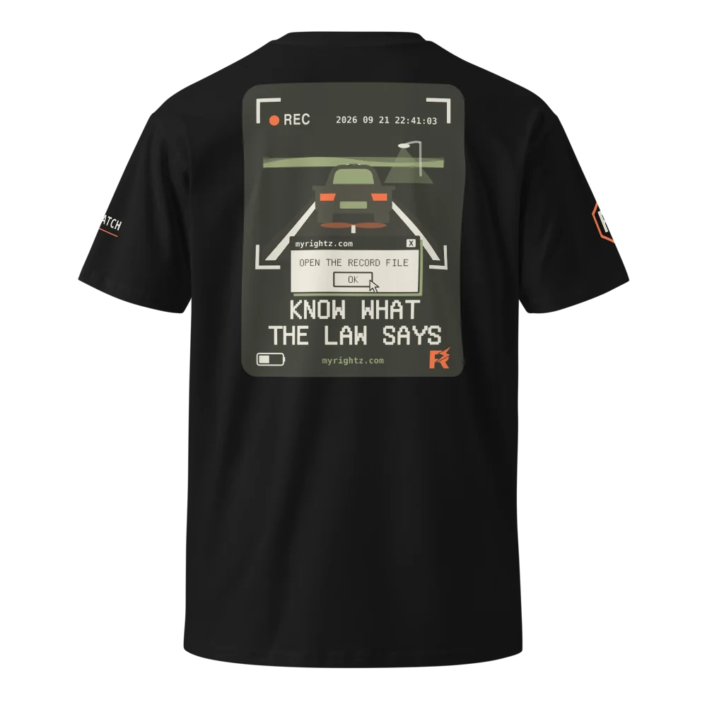 REC Premium t-shirt, Black, picture 2 of 8