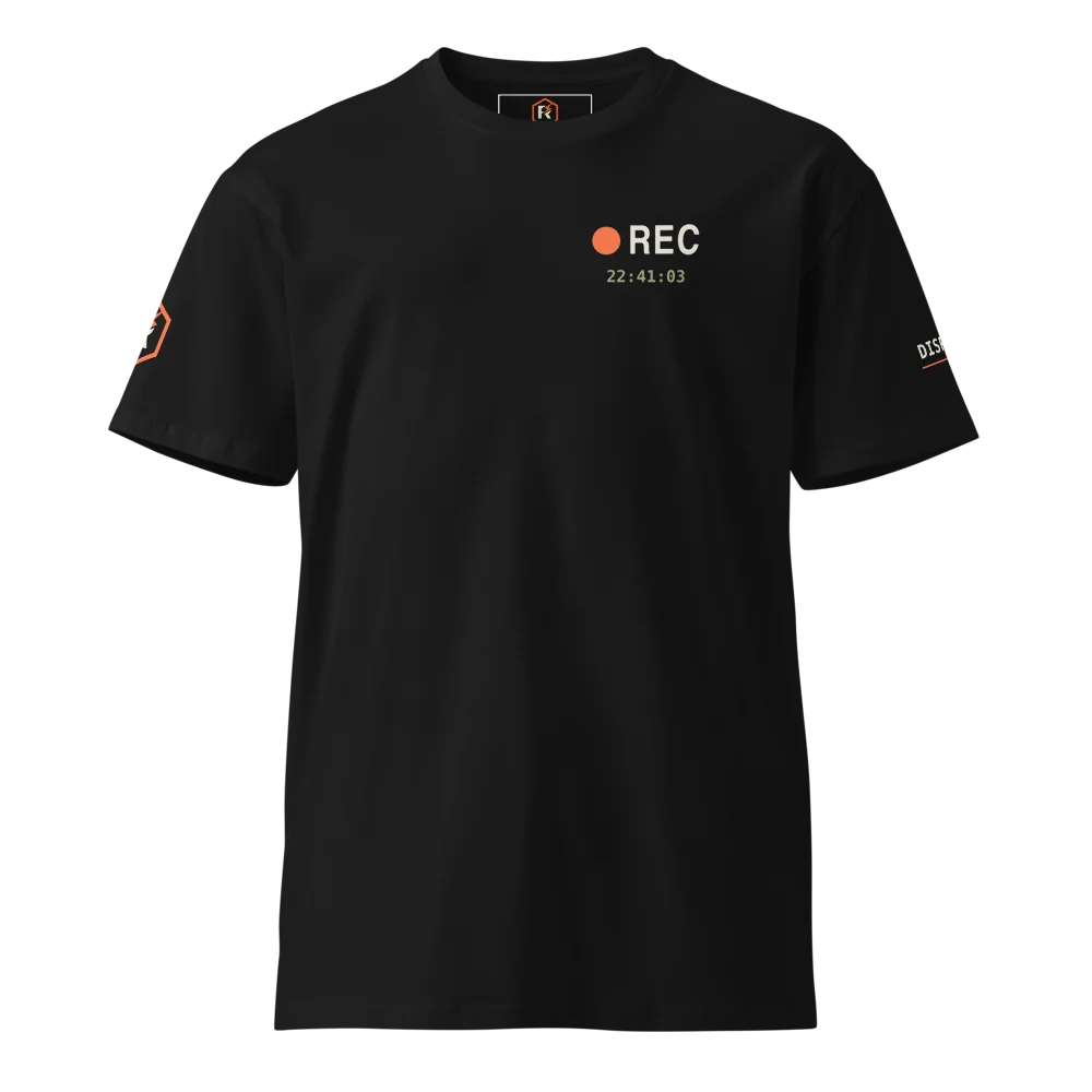 REC Premium t-shirt, Black, picture 5 of 8
