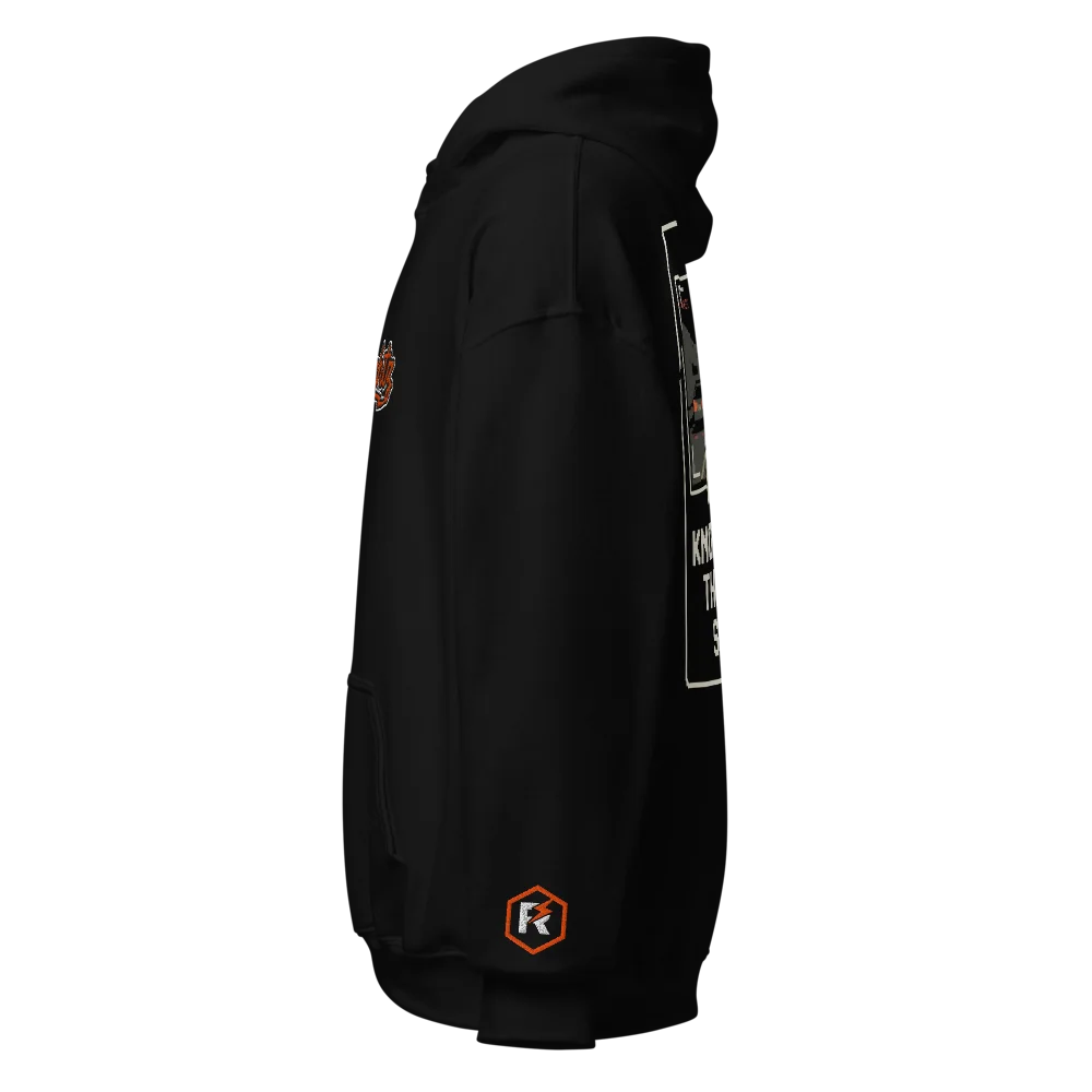 Shoestring K.W.T.L.S Hoodie, Black, picture 2 of 8