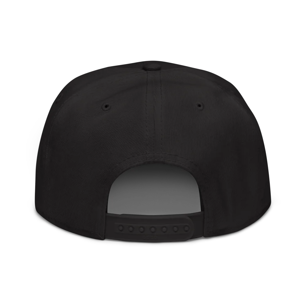 MyRightz Logo 2 Snapback Hat, Black, picture 2 of 6