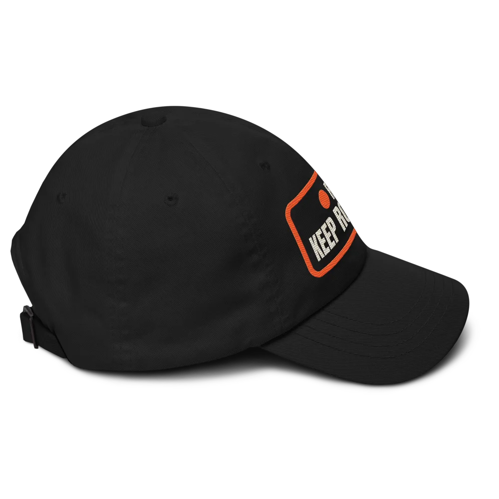 Keep Rolling Dad hat, Black, picture 2 of 4