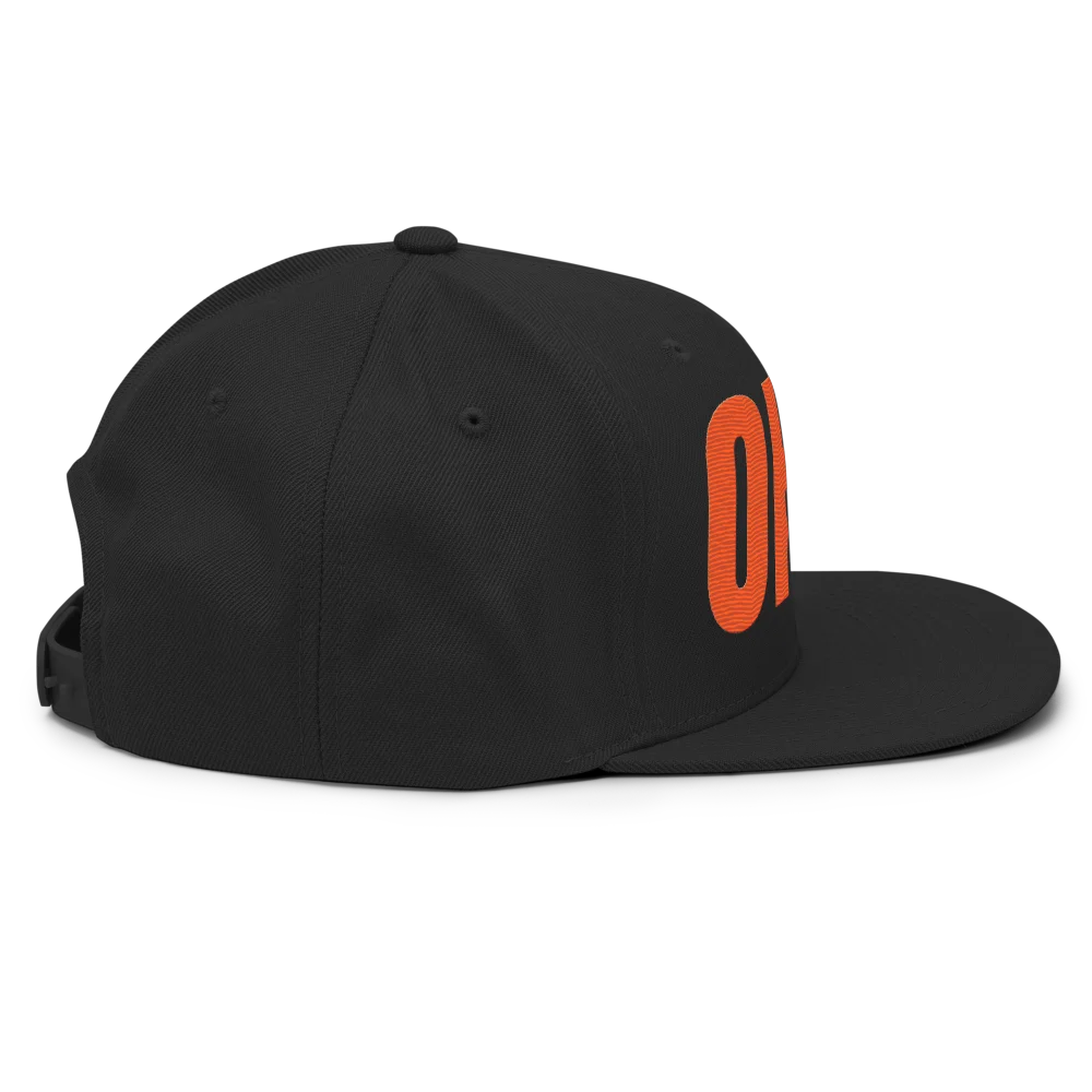 OHIO Snapback Hat, Black, picture 6 of 6