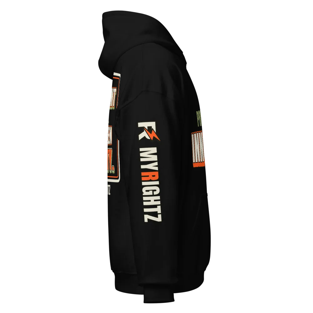 Presumed Innocent Hoodie, Black, picture 8 of 8